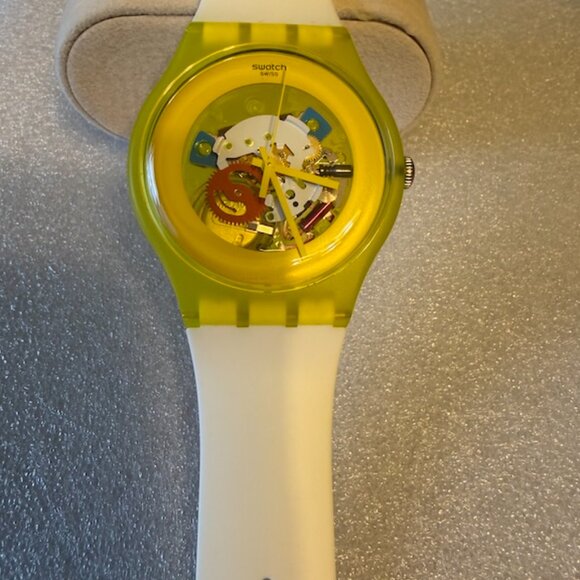 Swatch Watch White Translucent - Picture 5 of 5